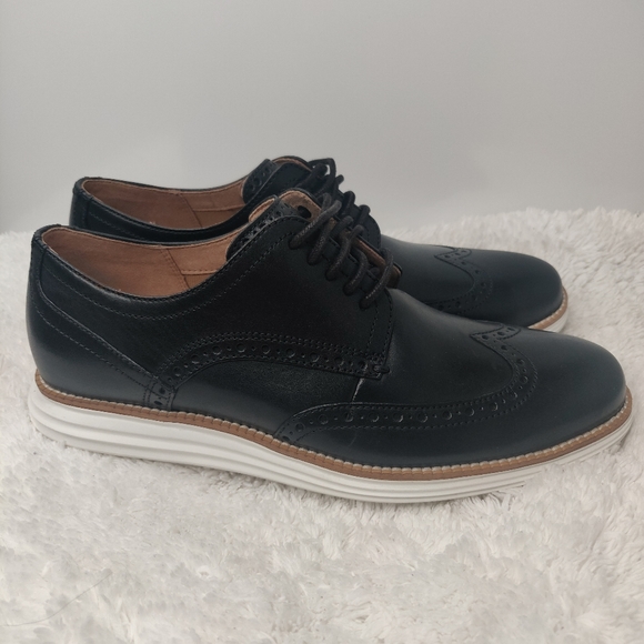 NWT Cole Haan Original Grand SHWNG Black Men 8.5 - Picture 3 of 7
